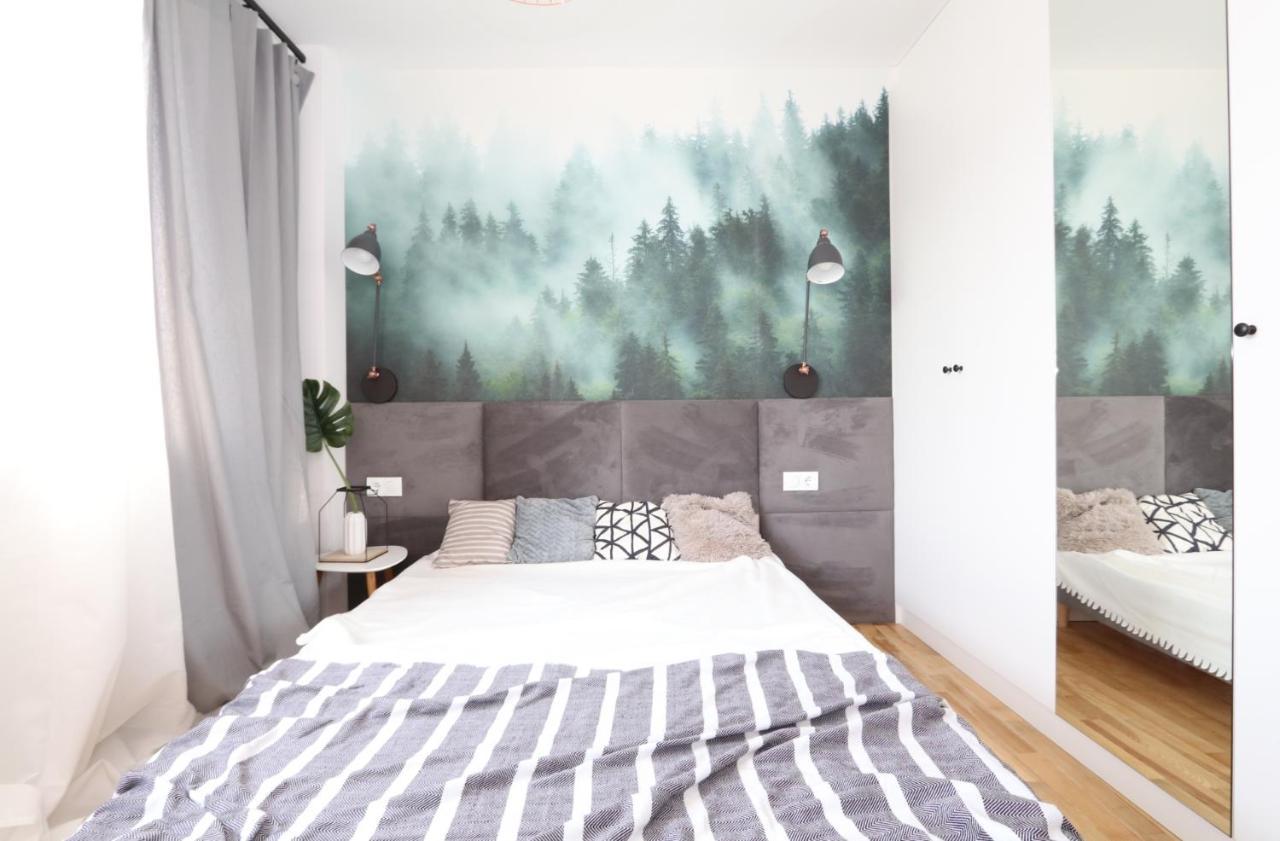 Romaszewskiego Zoliborz Bedroom Pokoj Metro Varsavia Esterno foto