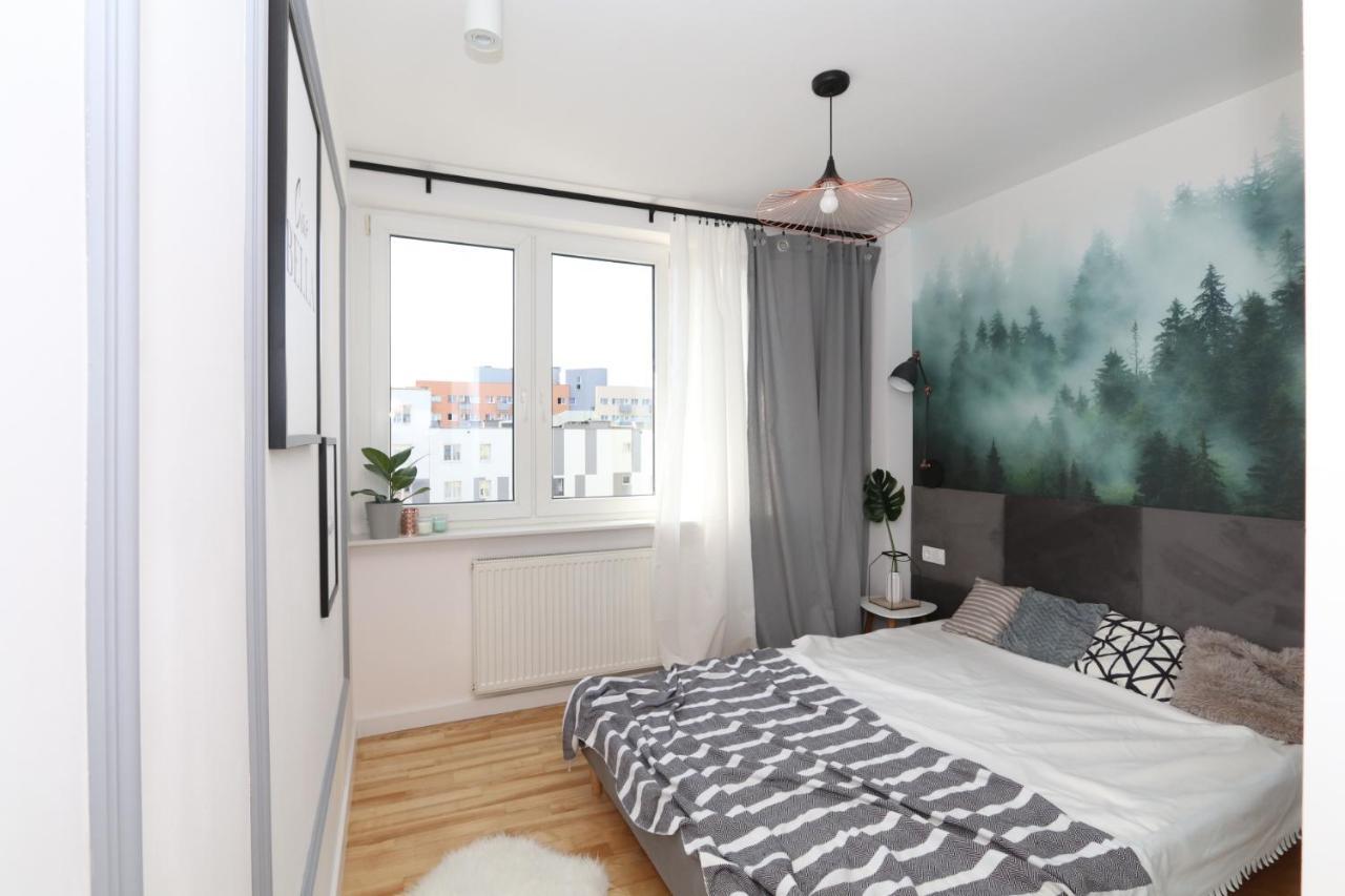 Romaszewskiego Zoliborz Bedroom Pokoj Metro Varsavia Esterno foto